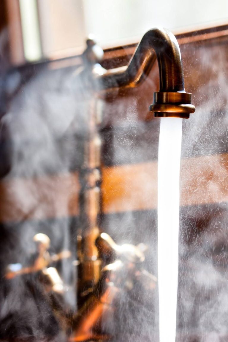 running vintage faucet - HOT WATER REPLACEMENT